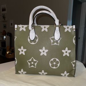 💚 Army Green Tote/Messenger Bag